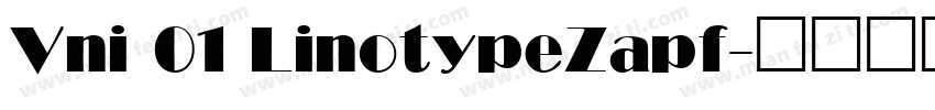 Vni 01 LinotypeZapf字体转换